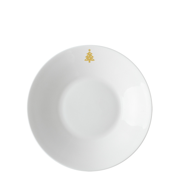 Farfurie adâncă 22 cm - Premium Platinum Line Merry Christmas