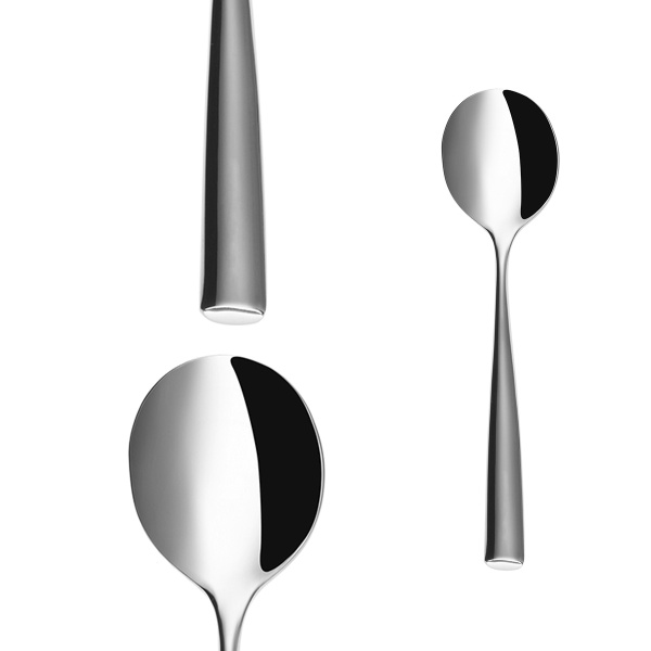 Lingură pentru mic dejun/bouillon - Vail lucioasă