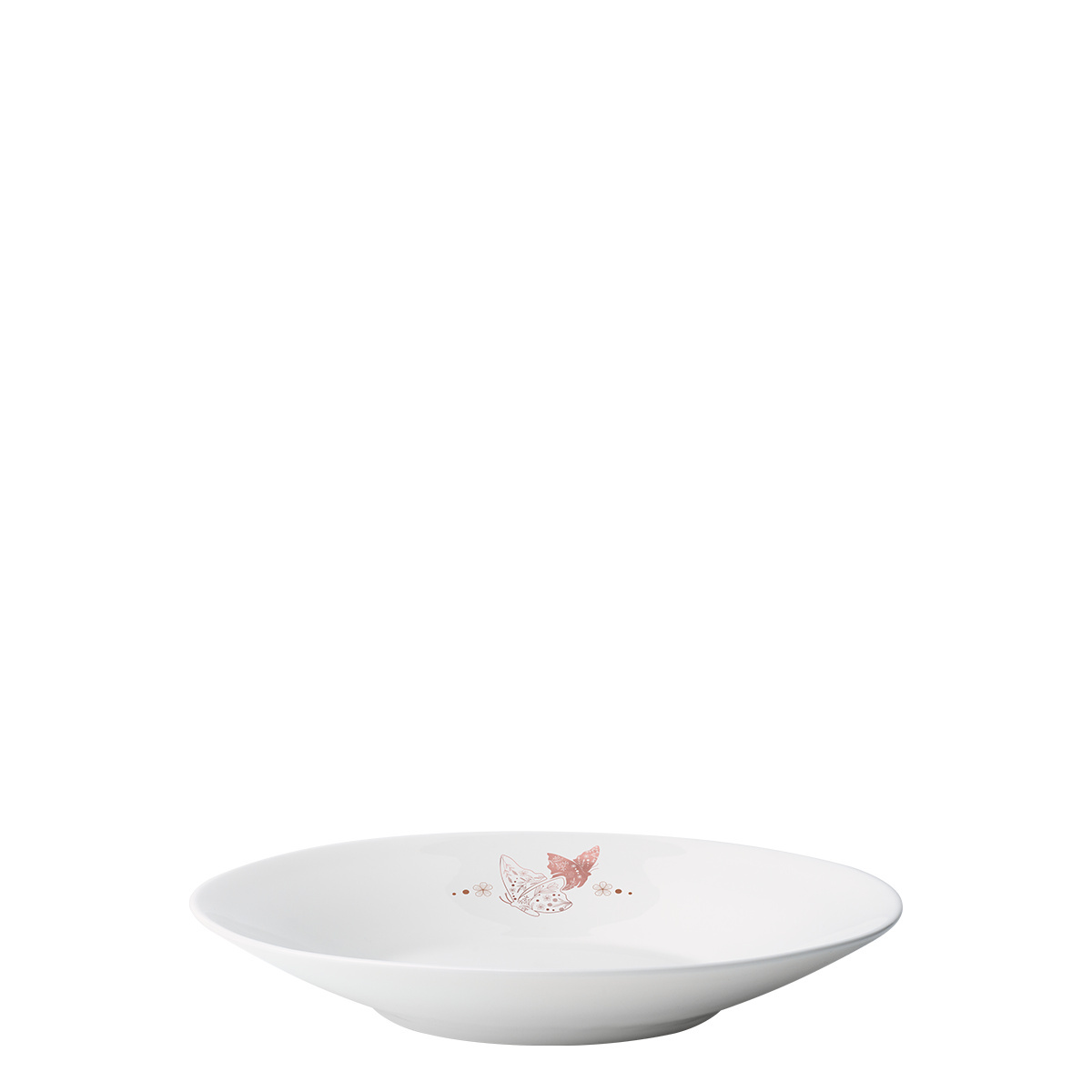 Farfurie adâncă Butterfly 22 cm | Premium Platinum Easter