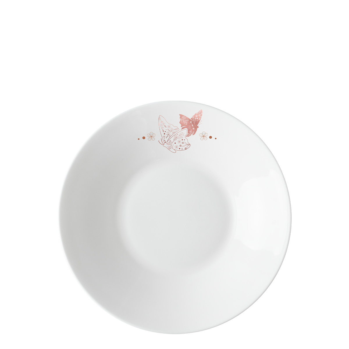 Farfurie adâncă Butterfly 22 cm | Premium Platinum Easter