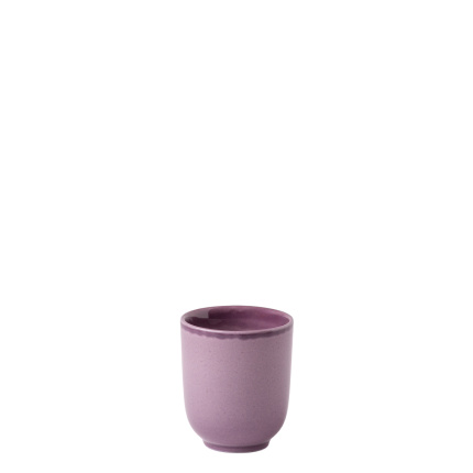 Ceașcă de cafea mokka fără toartă 80 ml | Gaya Solatelier Aubergine