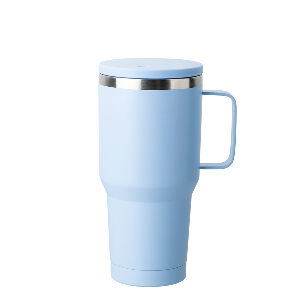 Cană termică To Go Cup by Sola - albastru deschis mat