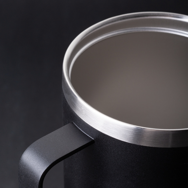 Cană termică To Go Cup by Sola - negru mat