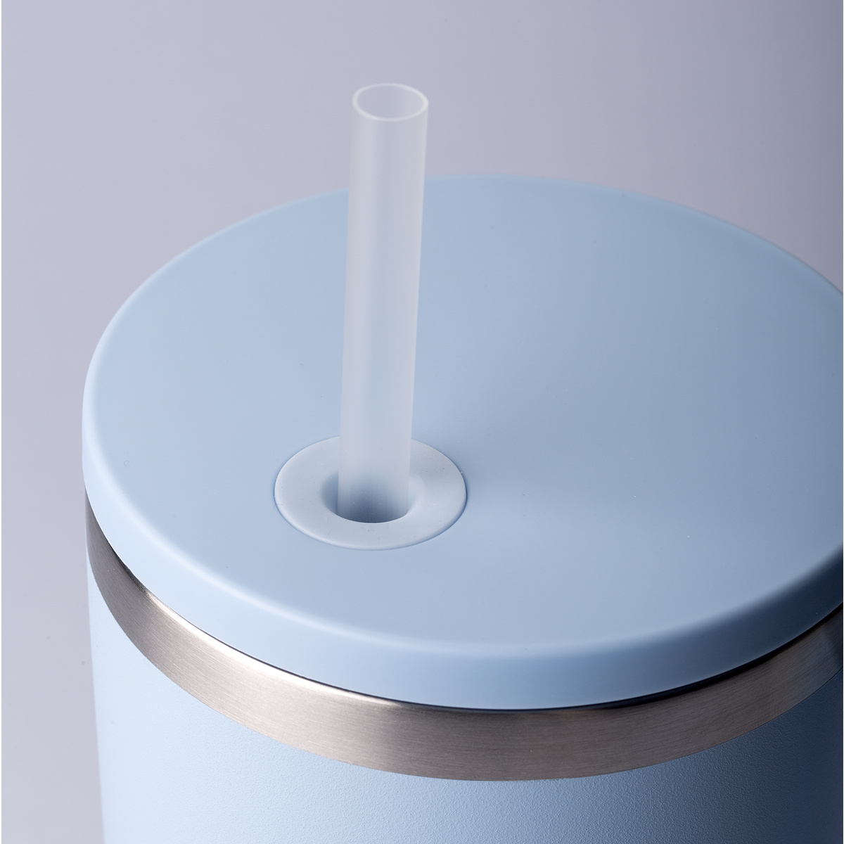 Cană termică To Go Cup by Sola - albastru deschis mat