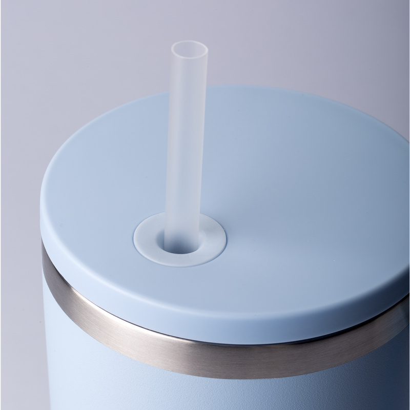 Cană termică To Go Cup by Sola - albastru deschis mat
