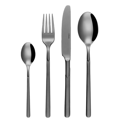 Set tacâmuri 20 piese Kanton PVD gri deschis | Sola