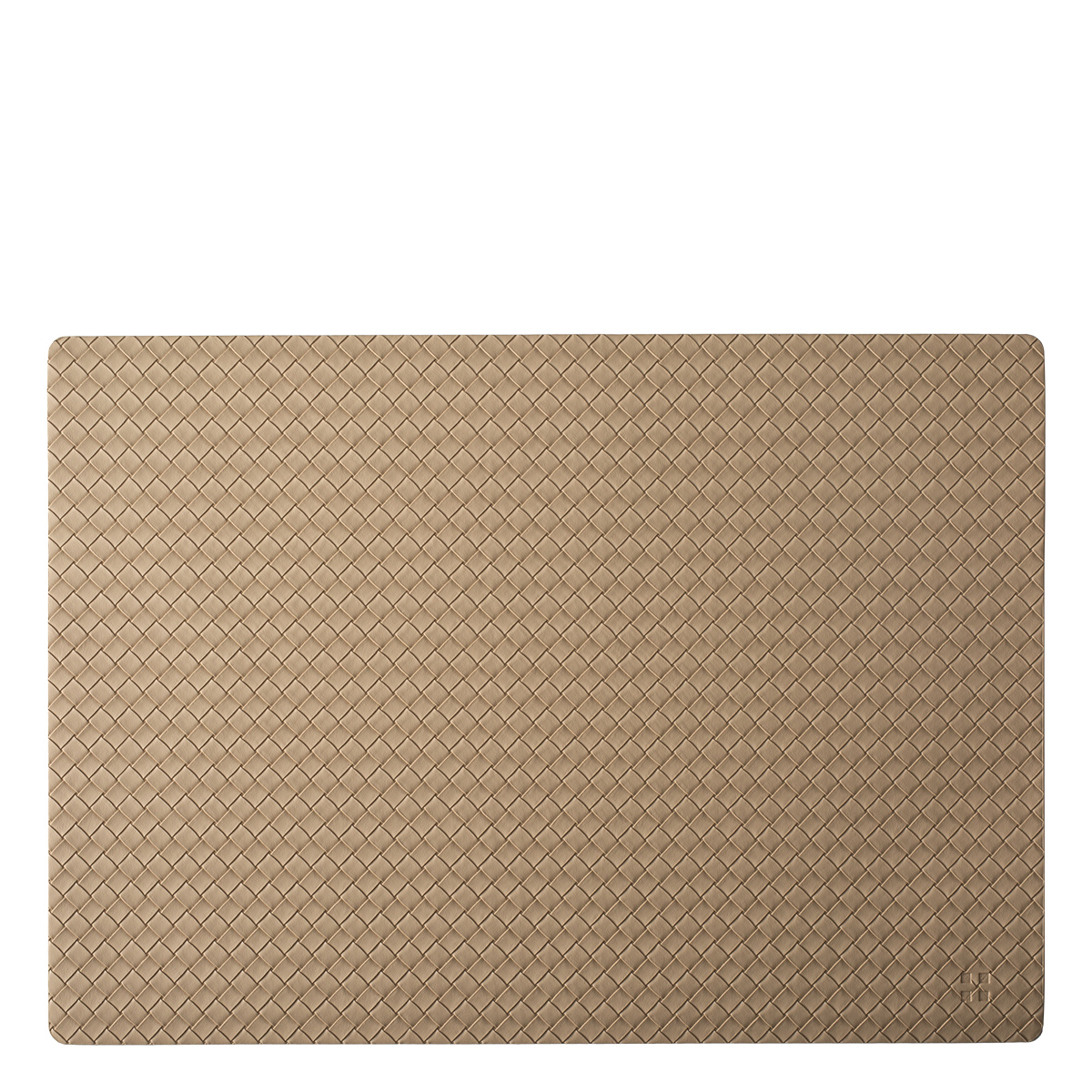 Suport de farfurie Braid nisipiu 45×32 cm | Elements Ambiente
