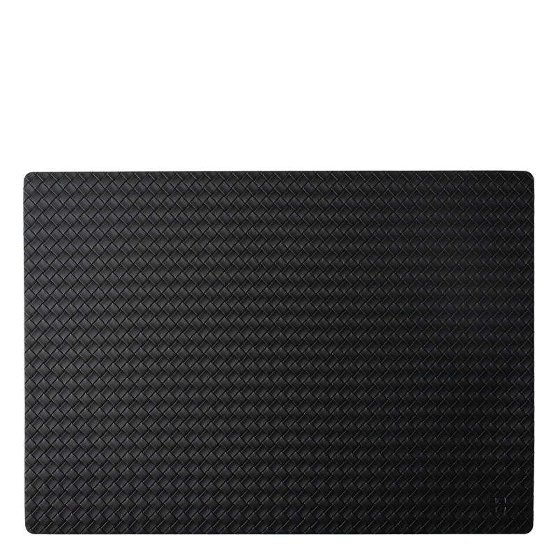 Suport de masă Braid negru 45×32 cm | Elements Ambiente