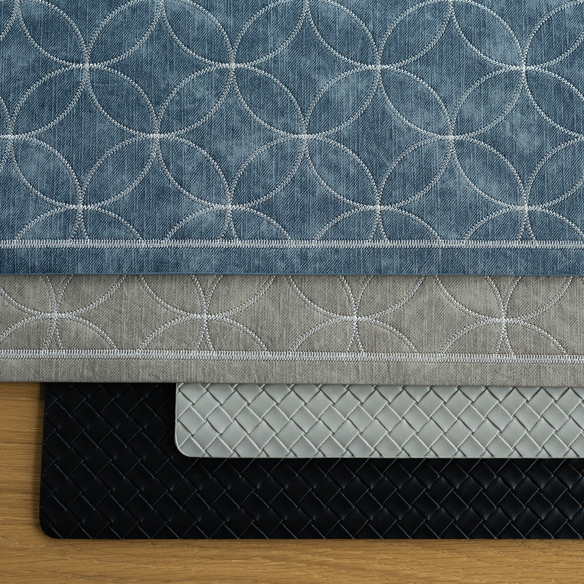 Suport de masă Braid negru 45×32 cm | Elements Ambiente