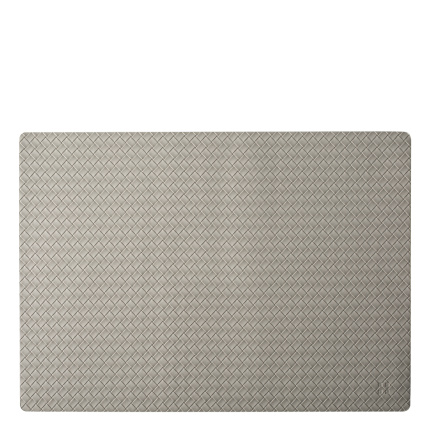 Suport de farfurie Braid gri deschis 45×32 cm | Elements Ambiente