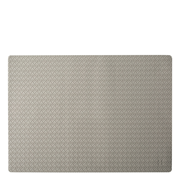 Suport de farfurie Braid gri deschis 45×32 cm | Elements Ambiente