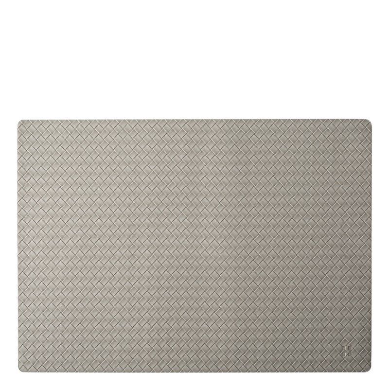 Suport de farfurie Braid gri deschis 45×32 cm | Elements Ambiente