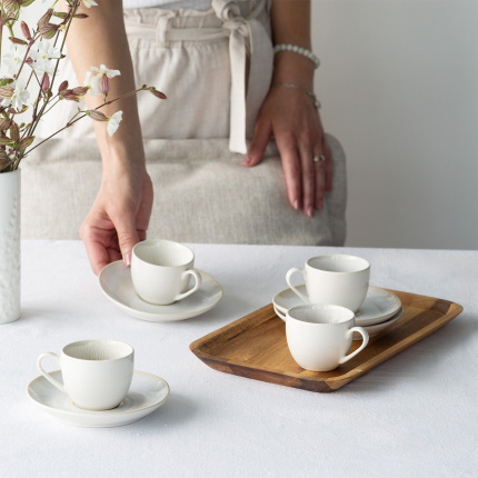 Farfurioară pentru cafea mokka 12,5 cm | Gaya Elements North