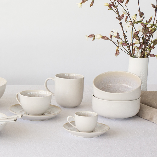 Bol, rotund, 14 cm, set de 4 piese, Elements North