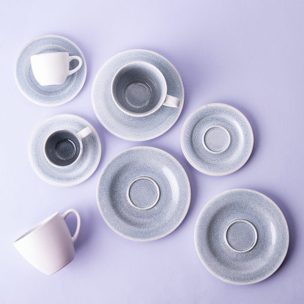 Farfurioară pentru cafea mokka 12 cm - Gaya Atelier Glacial Ice