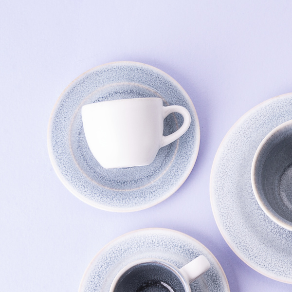 Farfurioară pentru cafea mokka 12 cm - Gaya Atelier Glacial Ice