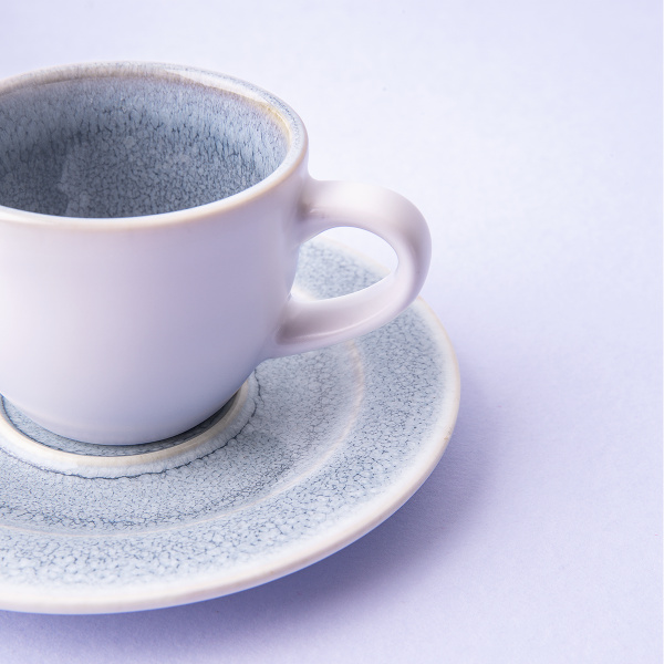 Farfurioară pentru cafea mokka 12 cm - Gaya Atelier Glacial Ice