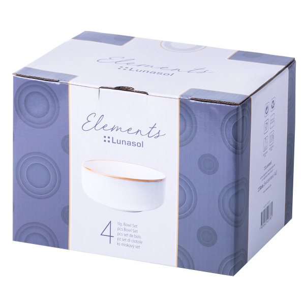 Set boluri ceramice 4 buc. – Elements Day