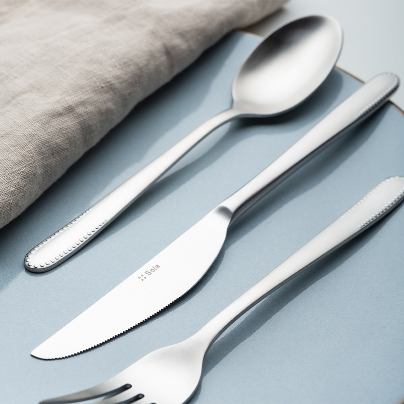 Set tacâmuri 24 piese Pearl mat | Sola