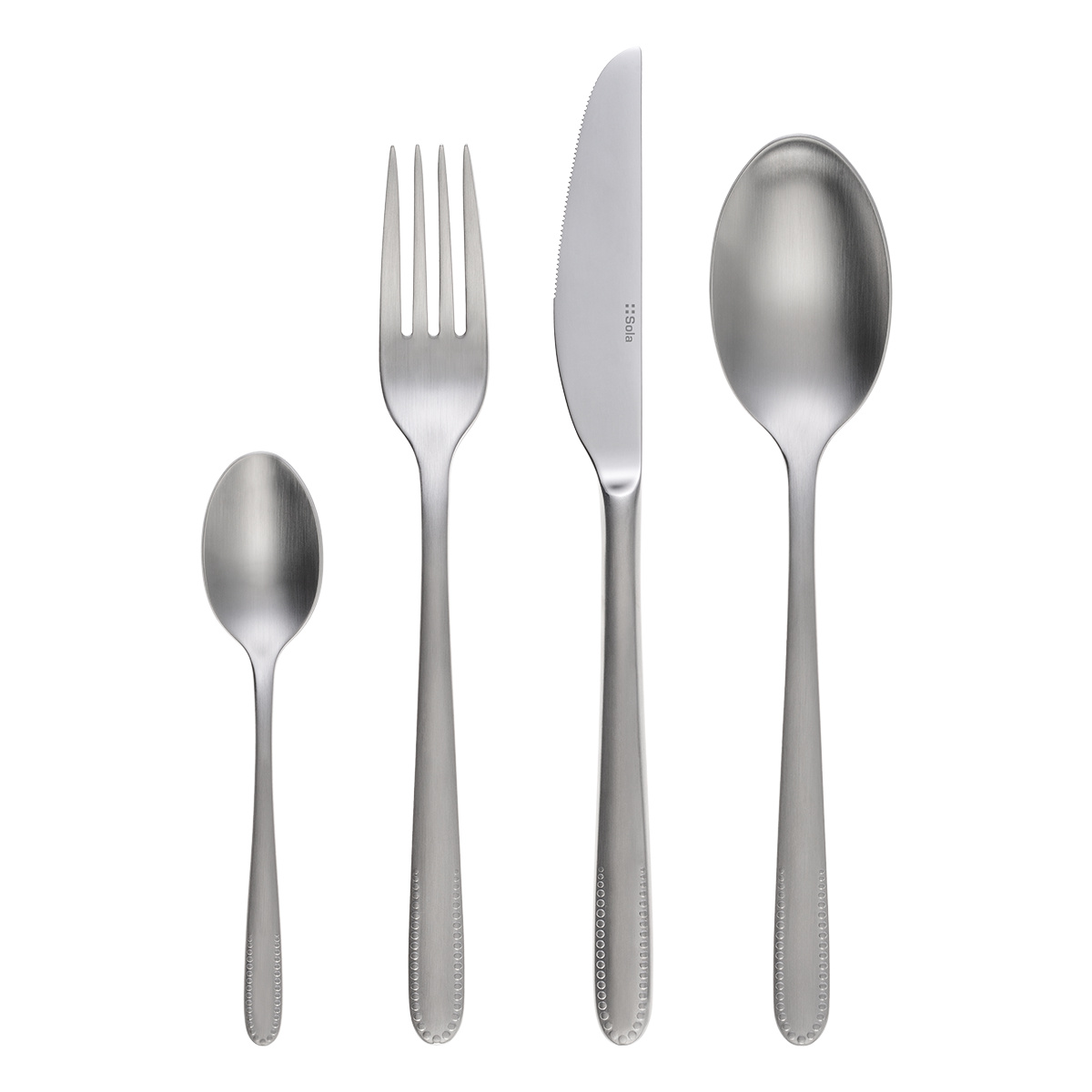 Set tacâmuri 24 piese Pearl mat | Sola