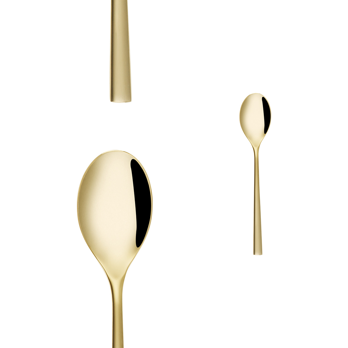 Set tacâmuri 16 buc. – Living PVD Champagne lucios