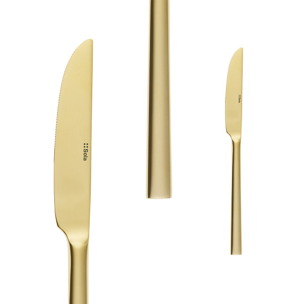Set tacâmuri 16 buc. – Living PVD Champagne lucios