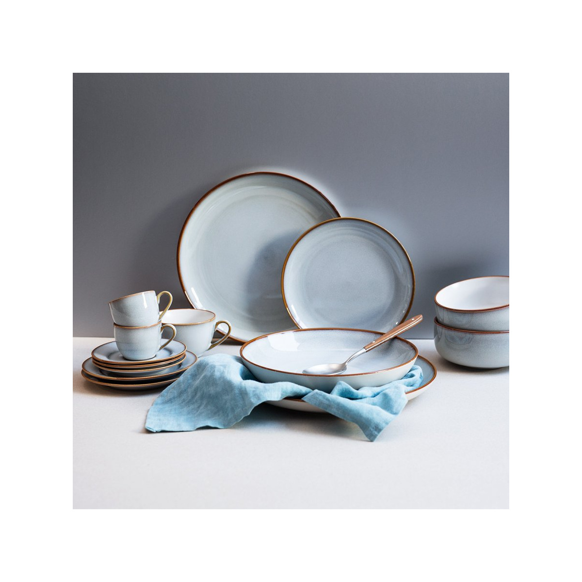Set farfurii ceramice 12 buc. – Elements Day