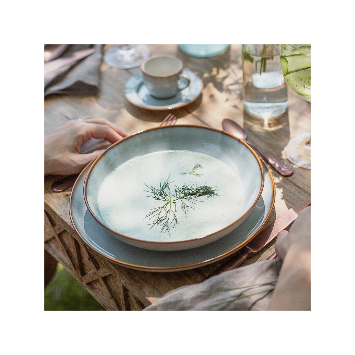 Set farfurii ceramice 12 buc. – Elements Day