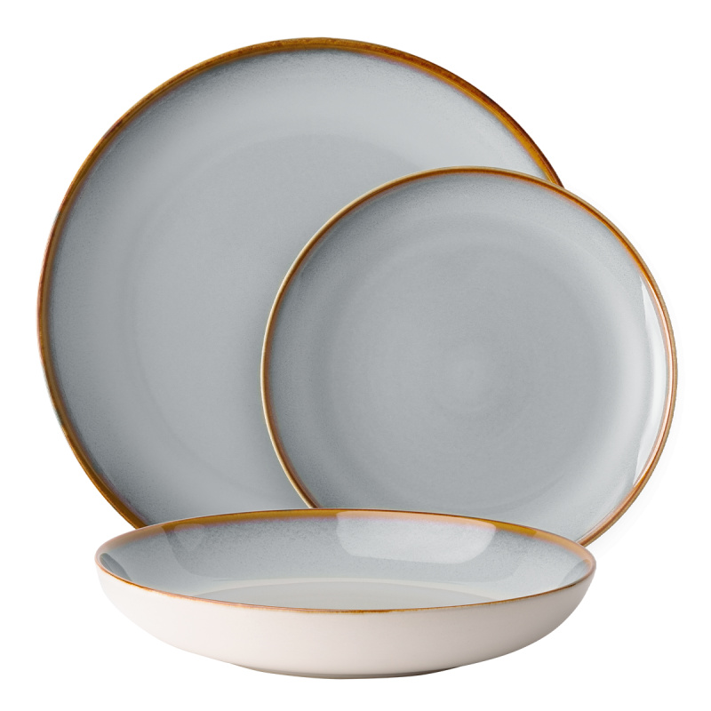 Set farfurii ceramice 12 buc. – Elements Day