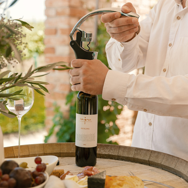 Deschizător de vin vertical cu pârghie | Lunasol