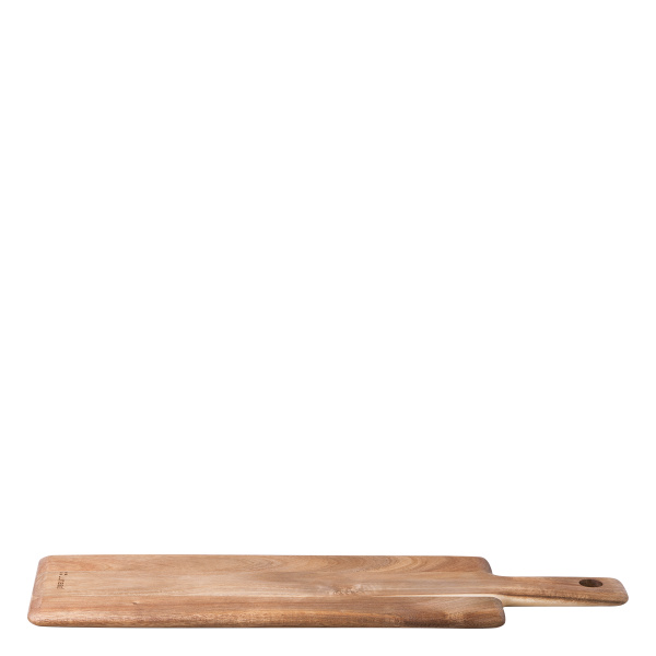 Tocător cu mâner Salcâm 50,8 x 15,3 cm - FLOW Wooden
