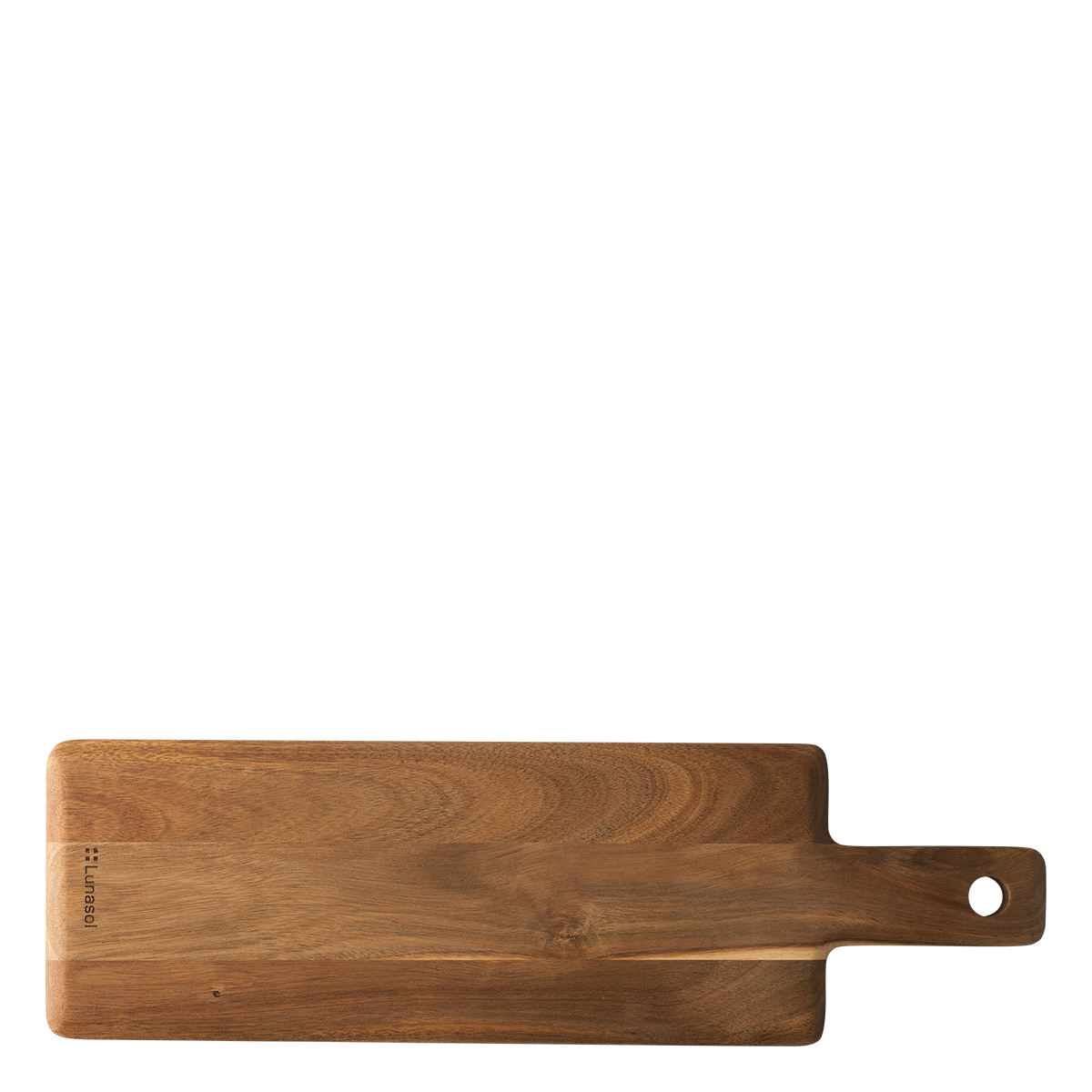 Tocător cu mâner Salcâm 50,8 x 15,3 cm - FLOW Wooden