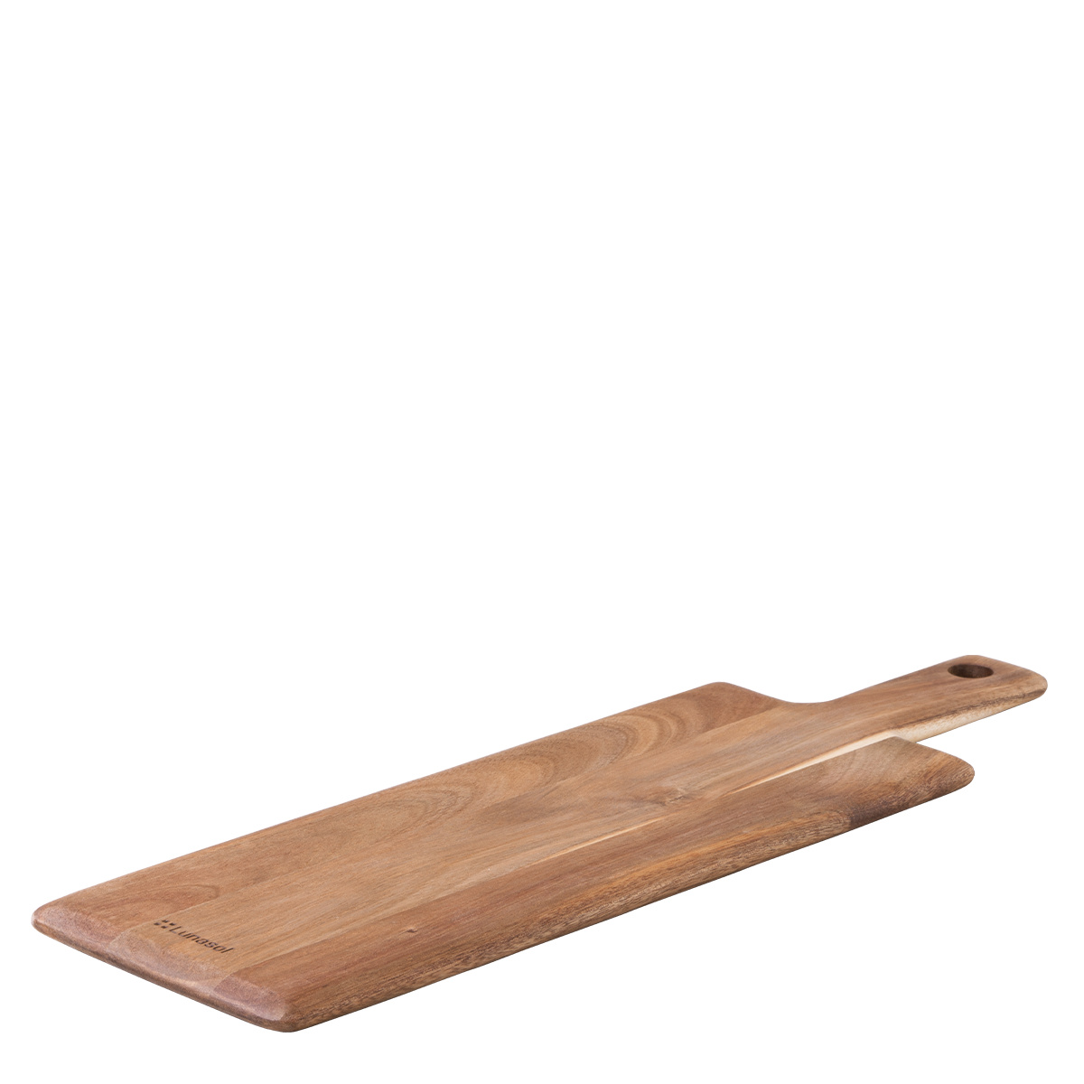 Tocător cu mâner Salcâm 50,8 x 15,3 cm - FLOW Wooden
