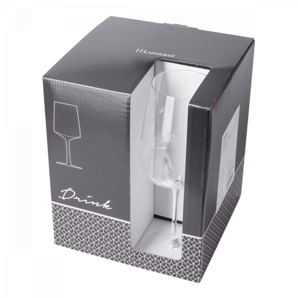 Pahare de vin 810 ml set 4 buc - 21st Glas Lunasol META Glass