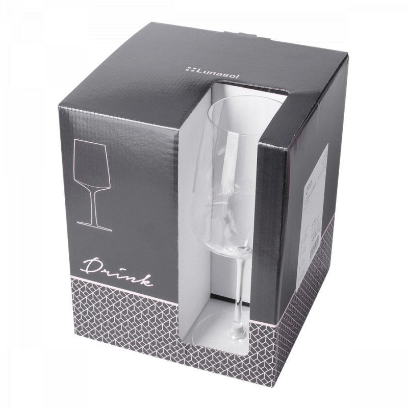 Pahare de vin 810 ml set 4 buc - 21st Glas Lunasol META Glass