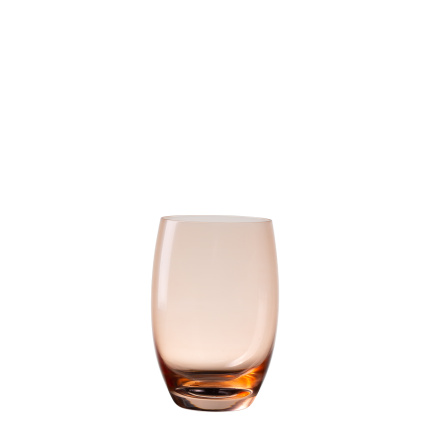 Pahare Tumbler 460 ml portocalii 6 buc. | Optima