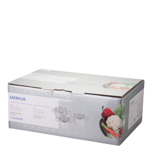 Set oale 6 piese - Merkur Lunasol