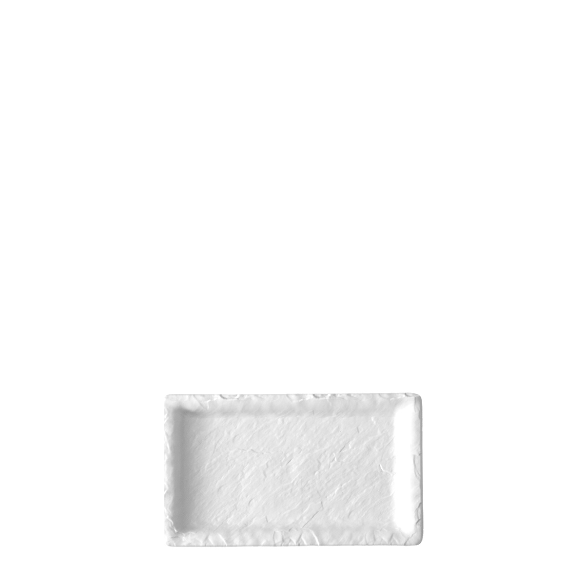 Tavă albă mică 16,8×9,8 cm | Elements Flow