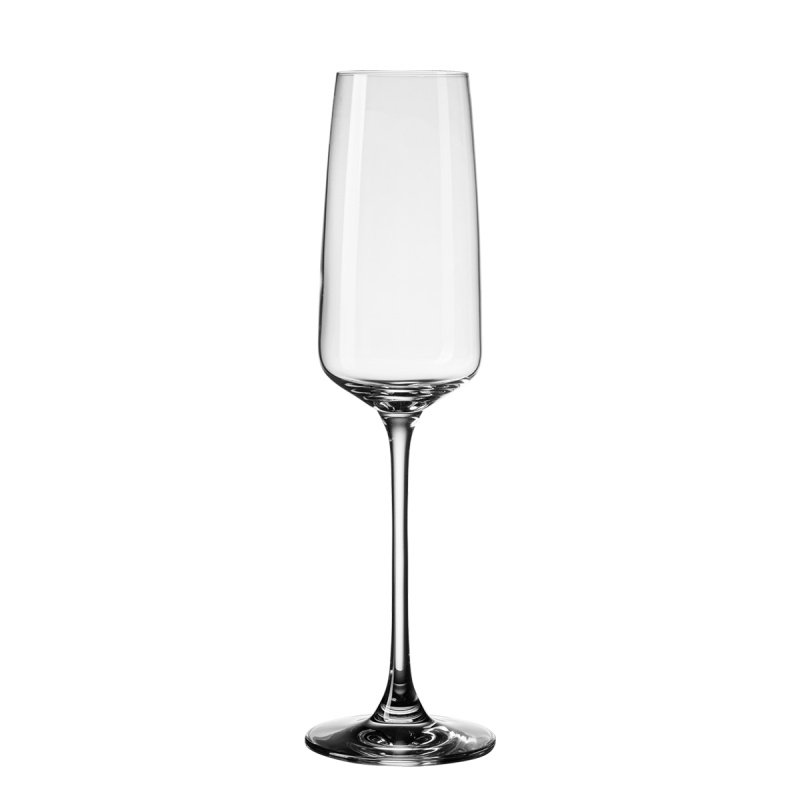 Pahare de șampanie 250 ml set 4 buc - 21st Glas Lunasol META Glass