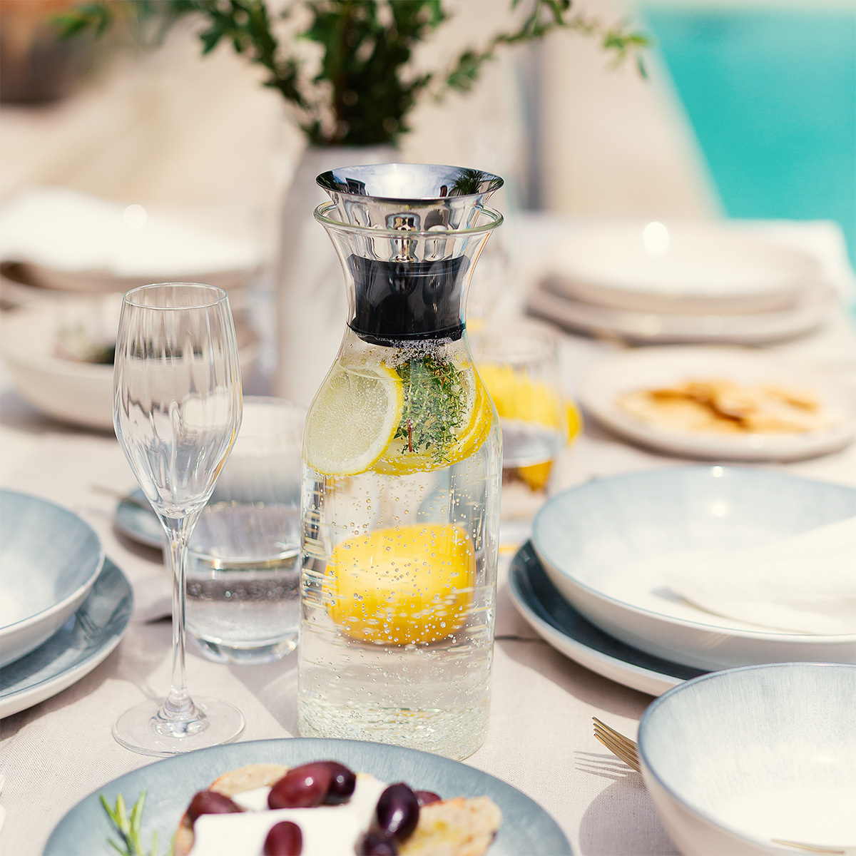 Carafă 1 l – BASIC Glas