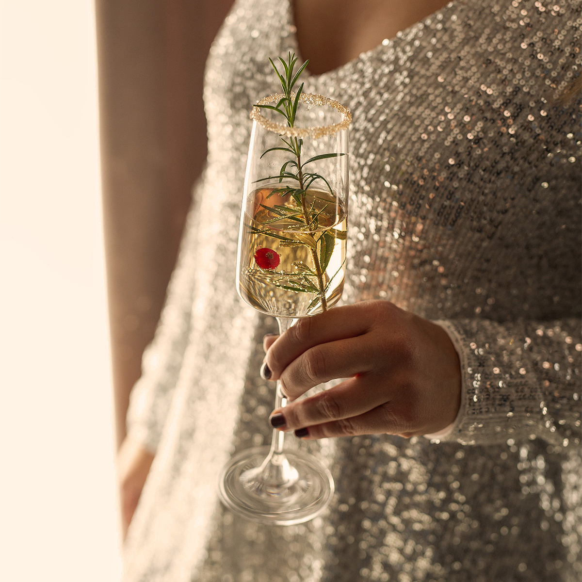 Pahare de șampanie 250 ml set 4 buc - 21st Glas Lunasol META Glass