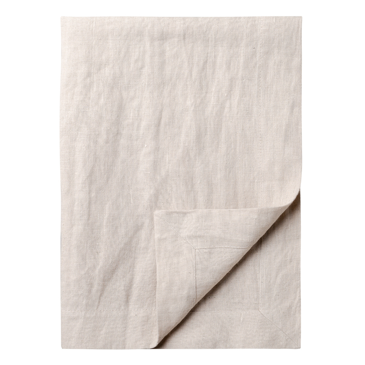 Napron de masă din in, culoarea cretei 50 x 140 cm - Gaya Ambiente