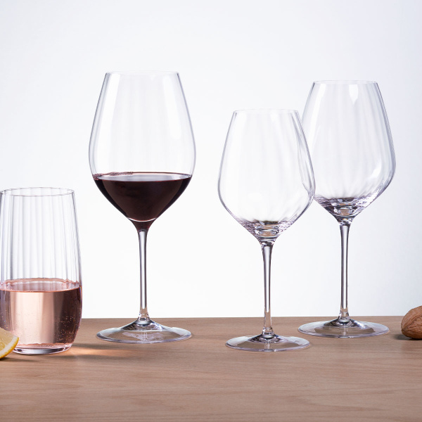 Pahare pentru vin roșu 570 ml set 6 buc - Optima Line Glas Lunasol