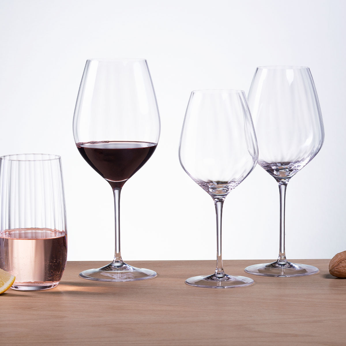 Pahare pentru vin roșu 570 ml set 6 buc - Optima Line Glas Lunasol