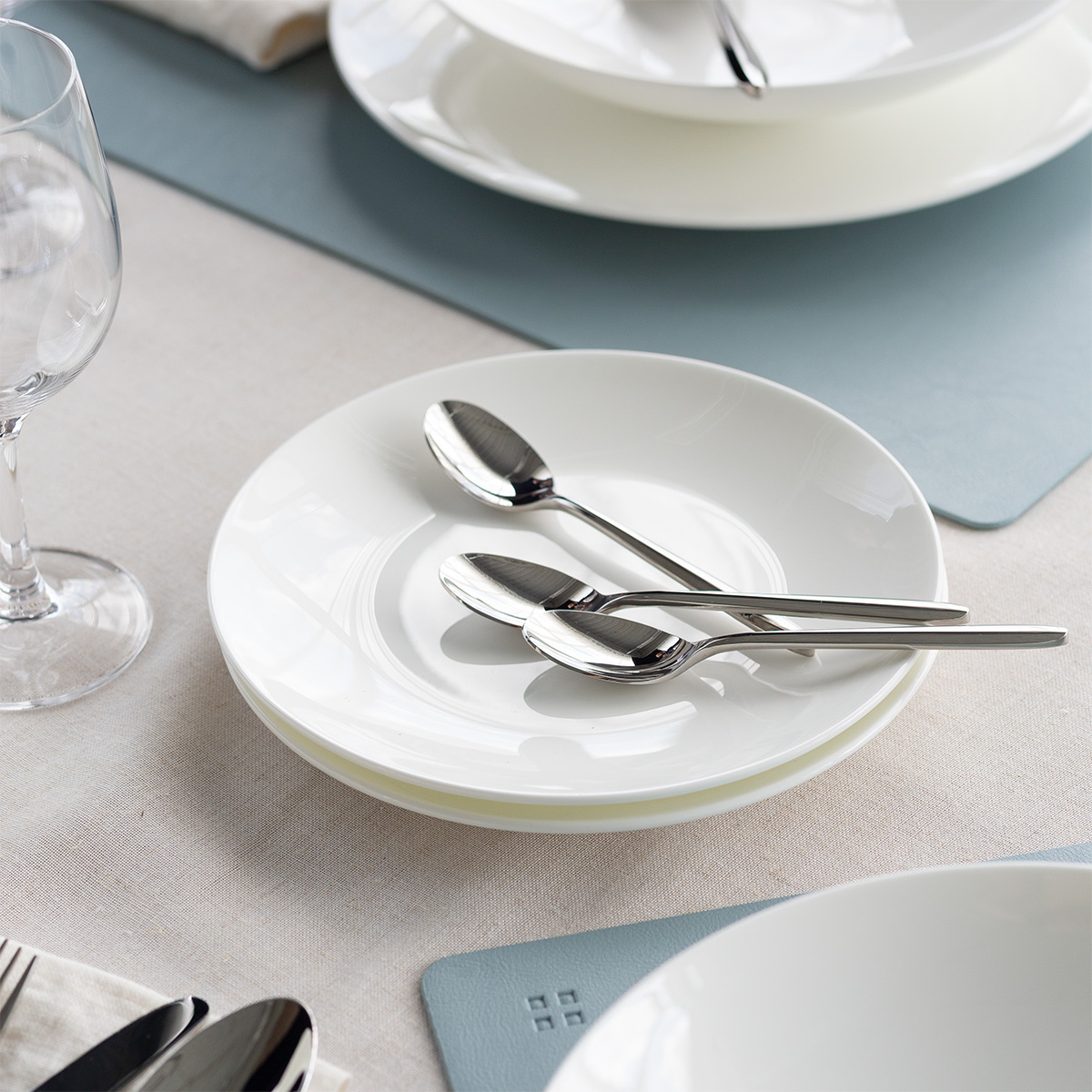 Set din porțelan 12 piese | Premium Platinum Line