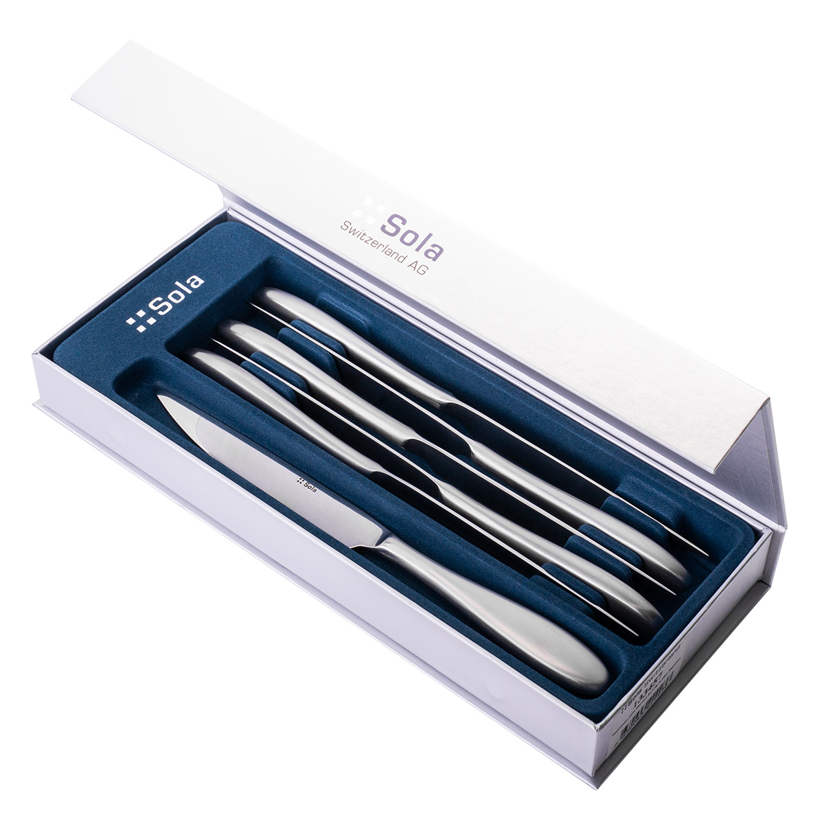 Cuțite pentru friptură în cutie magnetică set 6 buc – Turin