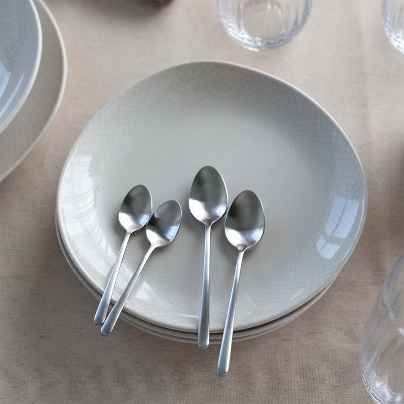 Set farfurii ceramice 12 buc - Elements North Organic Structure