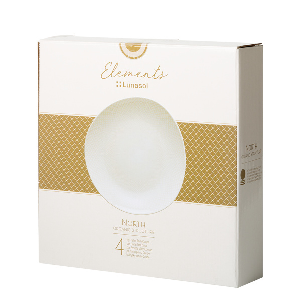 Farfurii întinse Coupe 27,5 cm 4 buc. | Elements North