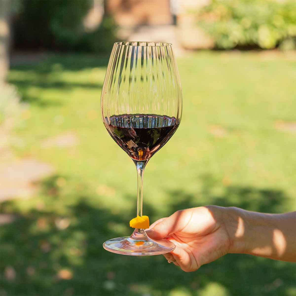 Dop pentru vin și 8 identificatoare pentru pahare | Lunasol