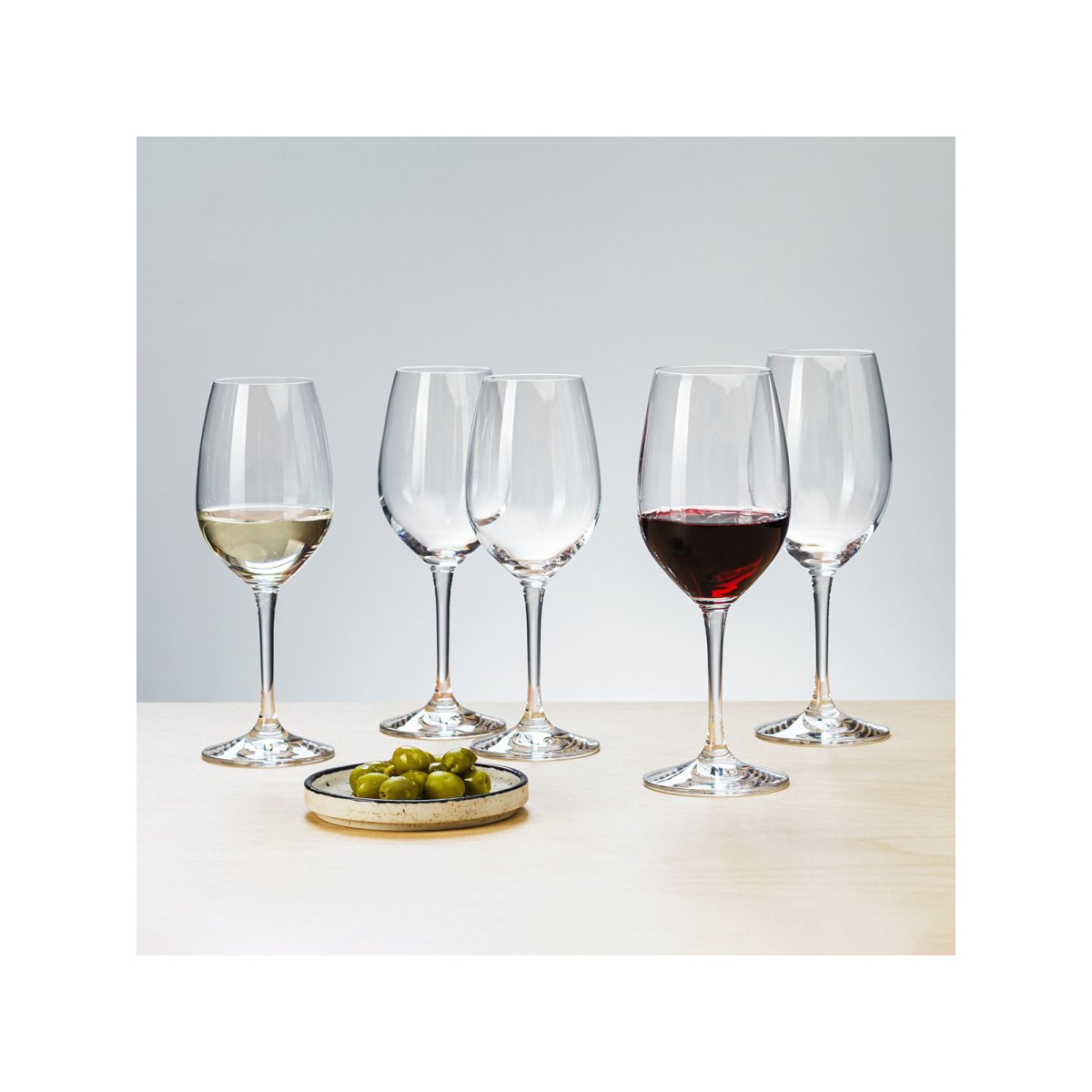 Pahare pentru vin roșu 380 ml set 4 buc - BASIC Glas Lunasol META Glass